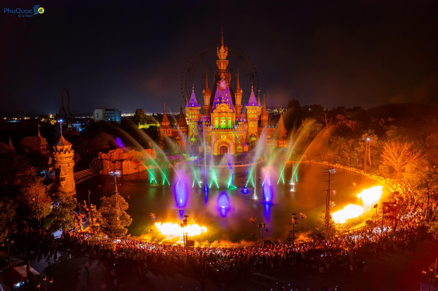 Toàn cảnh siêu phẩm Show Once VinWonders Phú Quốc hoành tráng ban đêm