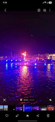Hình ảnh thực tế đi symphony of the sea của khách hàng 윤채원