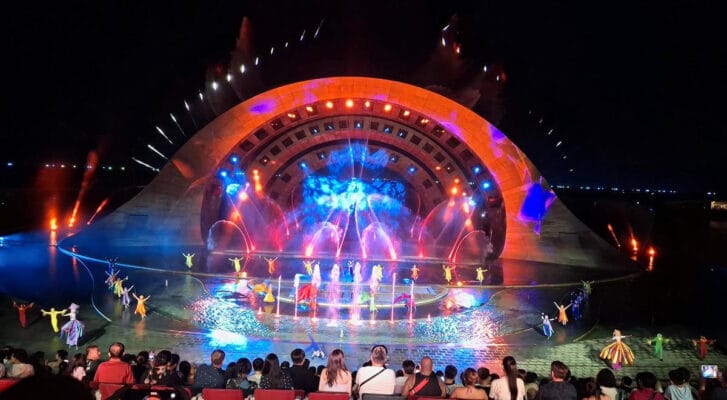Hình ảnh thực tế đi Vé Xem Show Kiss Of The Sea của khách hàng 권다은