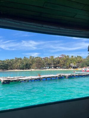 Hình ảnh thực tế đi Tour Tàu Gỗ Phú Quốc của khách hàng 김도윤