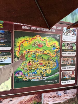 Hình ảnh thực tế đi Safari Phú Quốc của khách hàng Phạm Hoàng Nam