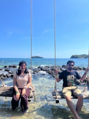 Hình ảnh thực tế đi Tour Tàu Gỗ Phú Quốc của khách hàng Harikanth Sharma